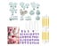 84pcs Cake Tools Flower Fondant Cake Decorating Kit Cookie Mould Icing Plung Carousel 2