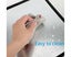 Splatter Guard,Anti Splatter Shield Guard 4 Sided Oil Guard, Nonstick Splatte Carousel 5