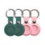 4 Packs AirTag Silicone Key Ring 2pcs Dark Green and 2pcs Pink. Get 4 key rings Carousel 1