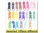 100pcs/300pcs Assorted Metal Zipper Slider For Nylon Zipper 3# Multicolor 3# Carousel 2