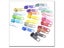 100pcs/300pcs Assorted Metal Zipper Slider For Nylon Zipper 3# Multicolor 3# Carousel 3