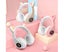 B39 Bluetooth-compatible Headphone Cat Ear Design Stable Performance Silicone Carousel 2