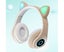 B39 Bluetooth-compatible Headphone Cat Ear Design Stable Performance Silicone Carousel 4