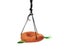 Miserwe 5pcs Hamster Hanging Cage Accessories Leaf Wood Hammock Ropeway Swing Carousel 4