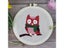Arts Ornament DIY Crafts Handmade Needle Thread Embroidery Hoop Cross Stitch Carousel 6