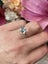 $1 RES ~ Buy Now $1440 ~ 1.49ct Aquamarine Princess Cut Carousel 3