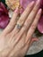$1 RES ~ Buy Now $1440 ~ 1.49ct Aquamarine Princess Cut Carousel 5