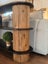 Danika Pine Oval Console Table Carousel 4