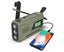 4500mAh Portable Digital Crank Emergency Solar Radio with FM function,Flashli Carousel 1