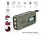 4500mAh Portable Digital Crank Emergency Solar Radio with FM function,Flashli Carousel 5