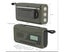 4500mAh Portable Digital Crank Emergency Solar Radio with FM function,Flashli Carousel 6