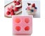 Silicone Mold 4 Cavities Flexible Non-stick Easy to Release Food Grade DIY Ca Carousel 3