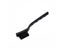 Black Non Slip Handle PCB Rework ESD Anti Static Dust Brush 17cm For Mobile Carousel 3
