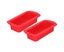 2Pcs Rectangle Silicone Cake Pan Bread Mold Baking Tool 2lb Cake Moulds Acces Carousel 1