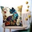 THE CATTAGE -Gorgeous Exotic Cat Cushion Cover Add Beauty To Any Room/Car/Office Carousel 1