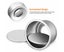 4 Pcs Aluminum Mini Molds Cake Cheesecake Pans Pancake Round Baking Carousel 5