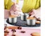 4 Pcs Aluminum Mini Molds Cake Cheesecake Pans Pancake Round Baking Carousel 7