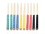 2pcs Drum Stick Grips Anti-slip Absorb Sweat Wrap Tape For 7A 5A 5B 7B Carousel 3