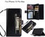 iPhone 15 Pro Max case 10 cards slots wallet leather case with zip Carousel 1