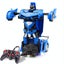 Remote Controlled Deformable Toy Car 4 Channels Blue Remote Controlled Toys Par Carousel 1