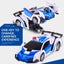 Remote Controlled Deformable Toy Car 4 Channels Blue Remote Controlled Toys Par Carousel 7