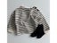 Fashion Striped Print Baby Cotton Long Sleeve T-shirts For Boys Girls Autumn Carousel 1