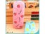 New Design Cute Multicolor Fruit Pattern PU Leather Glasses Case Metal Box For Carousel 6