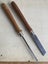 Wood working Lathe and Chisels Mounted To Table Carousel 9