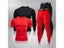 Gym Tight Training Clothing Workout Jogging Sports Set Fitness Men's Carousel 4