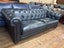 Harrison 3 Seater Sofa in Black Leather -Hunter Furniture Carousel 3