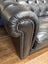 Harrison 3 Seater Sofa in Black Leather -Hunter Furniture Carousel 4