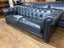 Harrison 3 Seater Sofa in Black Leather -Hunter Furniture Carousel 7