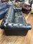 Harrison 3 Seater Sofa in Black Leather -Hunter Furniture Carousel 13