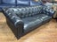 Harrison 3 Seater Sofa in Black Leather -Hunter Furniture Carousel 14