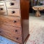 Quality Late 19th Century NZ Colonial Mottled Kauri Scotch Chest Carousel 7
