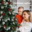 Santaco Christmas Tree 1.5M Snow Flocked Xmas Decoration Green Garden Home Decor Carousel 3