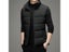 Men's Vest Jacket Autumn Winter Warm Sleeveless Jacket Casual Stand Collar Vest Carousel 1