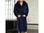 Men's Warm Flannel Bathrobe Winter Casual Robes Sleepwear Long Sleeve Plush Carousel 5
