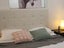 Headboard Queen Pvc Leather White Carousel 1