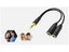 Headphone Splitter 3.5mm Extension Cable Audio Stereo Y Splitter Hi-Fi Sound Carousel 5