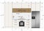 **Awesome Kitchens** Island Kitchen Melamine Boards with Engineering Stone Top Carousel 8