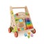 Wooden Baby Push Walker With Handle And Wheels Carousel 1