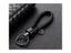 19 Colors Unisex Braided Leather Rope Handmade Keychain Zinc Alloy Key Ring Carousel 6