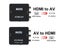 HDMI-compatible To AV RCA Adapter AV To HDMI Converter RCA AV/CVSB L/R Video Carousel 1