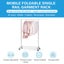 Clothes Racks Garment Stands Hangers Rails Portable Adjustable Wheels - NZ Stock Carousel 4