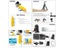 SnowHu For Gopro 10 Accessories Set Tripod Monopod Chest Belt Head Mount Strap Carousel 7