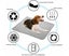 Dog Self Cooling Mat Pet Washable Summer Cooling Pads Cooling Blanket 100*70cm Carousel 4