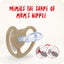 NUK Space Baby Dummy 18-36m, With Extra Ventilation, BPA-Free Silicone, 2 Pac... Carousel 4