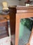 Quality Circa 1900's Solid Oak Velvet Lined Glass Fronted Display Case Carousel 7