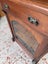 An Edwardian Solid Walnut Glazed Front Cabinet Carousel 10